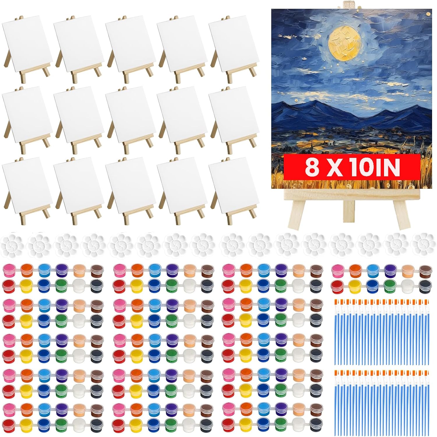 Mega 256-Piece Acrylic Art Set