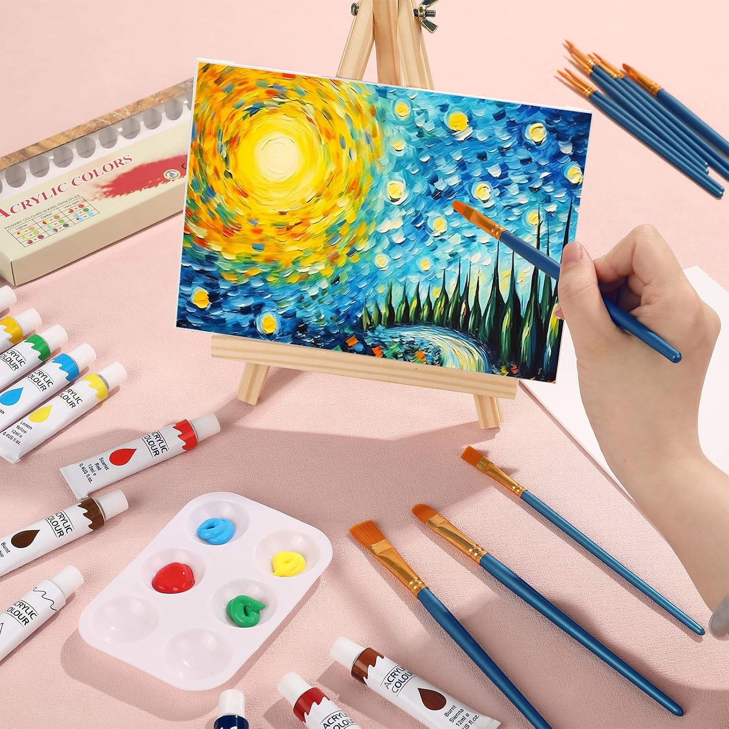 Premium Acrylic Paint Set - Hình 2