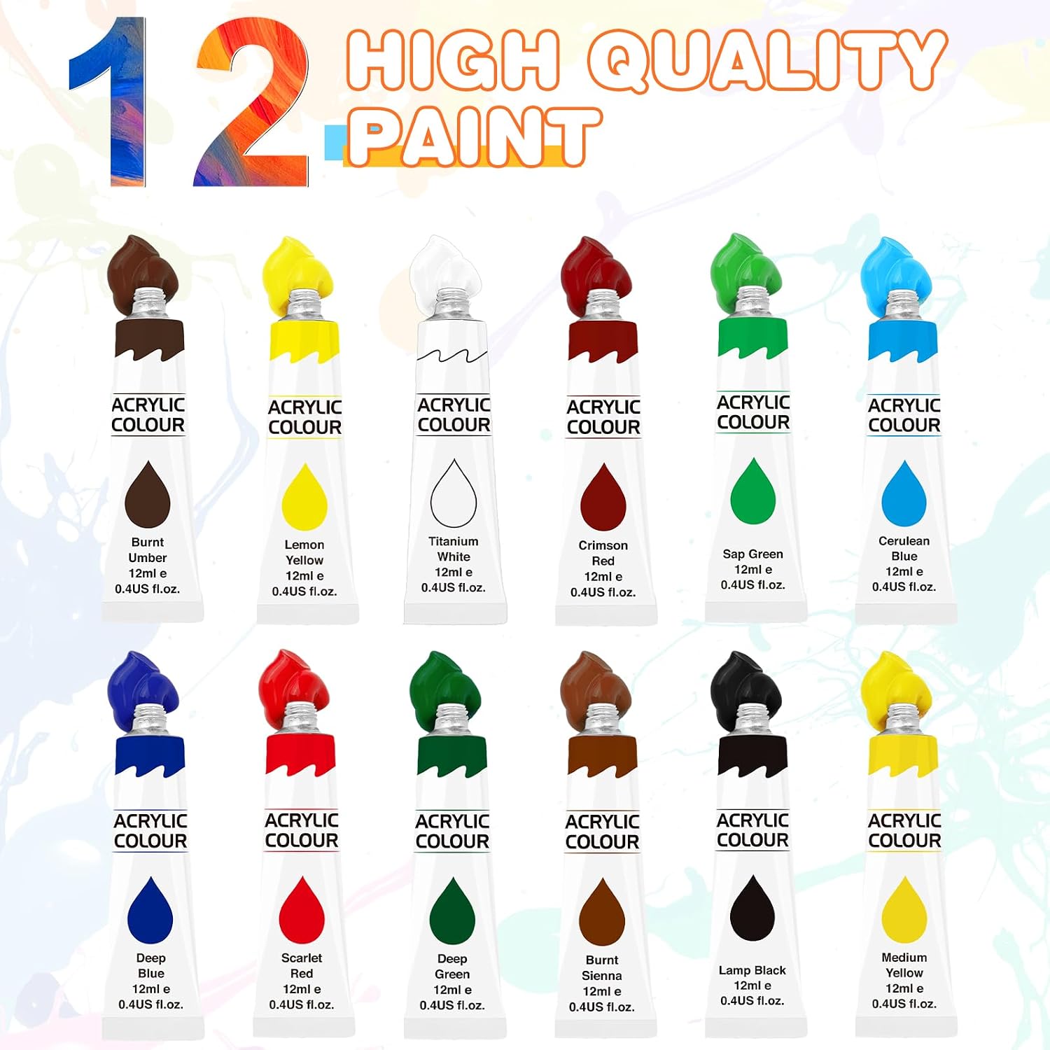 Premium Acrylic Paint Set - Hình 4