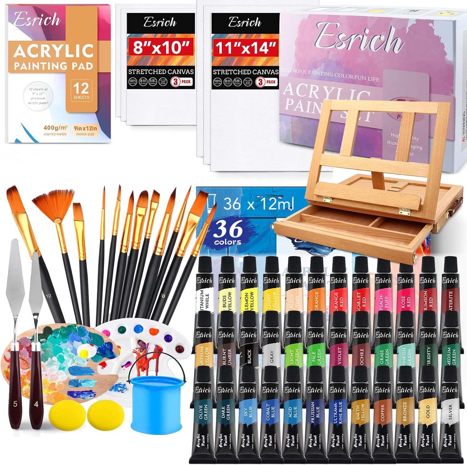 Premium Acrylic Paint Set - Hình 8