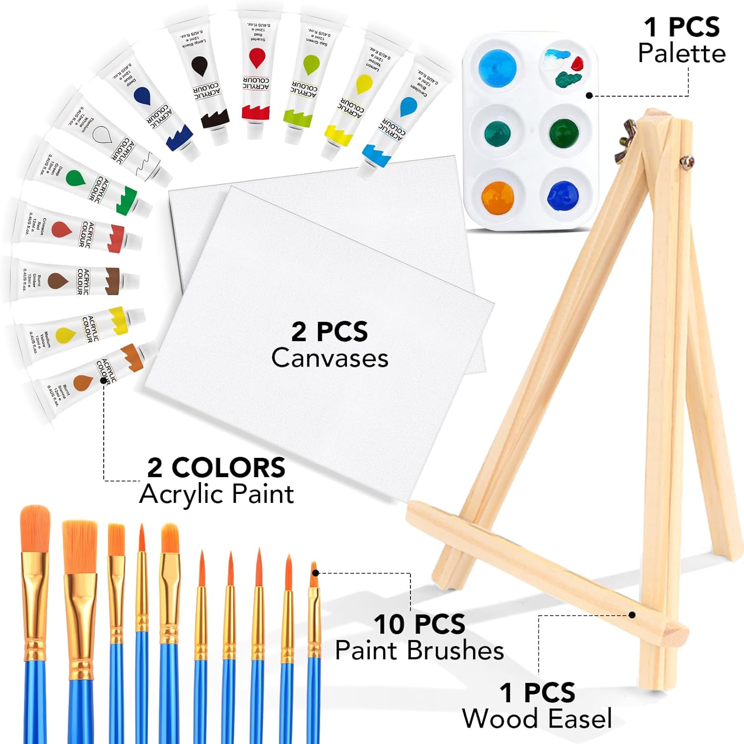 Premium Acrylic Paint Set - Hình 3