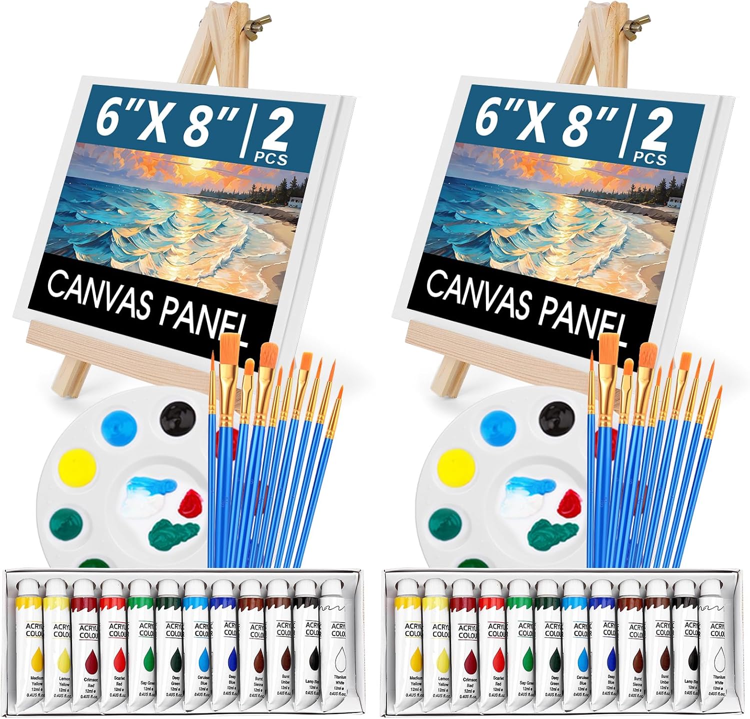 Deluxe Acrylic Painting Kit - Hình 8