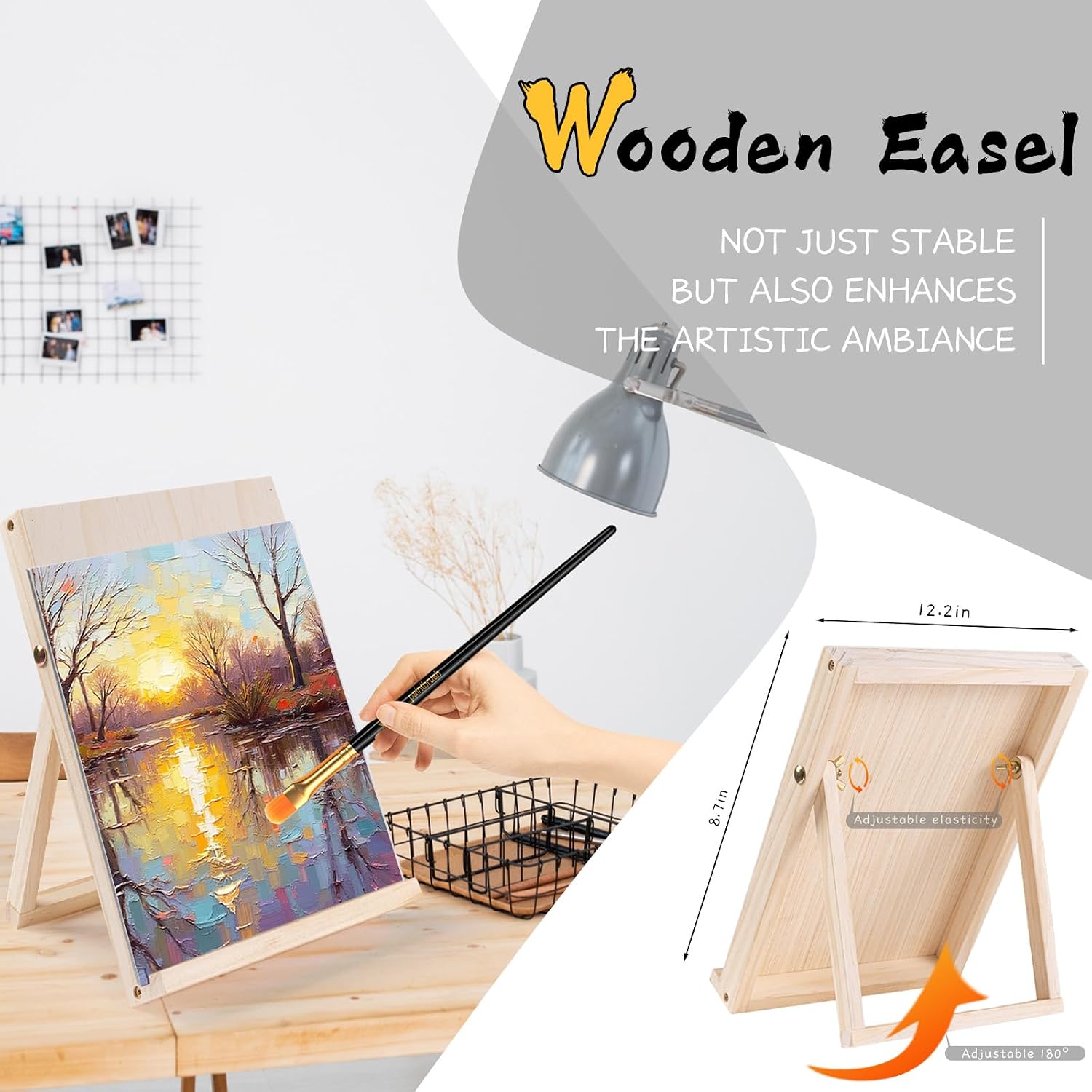 Whalsure 35-Piece Acrylic Painting Kit - Hình 5
